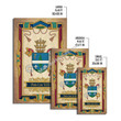 MahaloHomies Rug Coat of arms of Pope Leo XIII Living Room Decoration