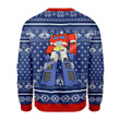 Merry Christmas Mahalohomies Unisex Christmas Sweater Optimus Prime