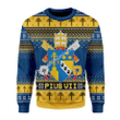 Merry Christmas Mahalohomies Unisex Christmas Sweater Pius VII Coat of Arms 3D Apparel