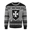 Merry Christmas Mahalohomies Unisex Christmas Sweater Knights Hospitaller 3D Apparel