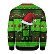 Merry Christmas Mahalohomies Unisex Christmas Sweater Minecraft 3D Apparel