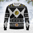 Merry Christmas Mahalohomies Unisex Christmas Sweater Black Power Ranger 3D Apparel