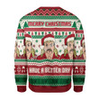 Merry Christmas Mahalohomies Unisex Ugly Christmas Sweater Merry Christmas Have A Better Day 3D Apparel