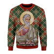 Mahalohomies Ugly Christmas Sweater Andrew the Apostle 3D Apparel