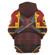 MahaloHomies Unisex Zip Hoodie The Brazen Beasts Khorne Daemonkin Warband Colour Scheme 3D Costumes