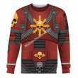 MahaloHomies Unisex Sweatshirt Red Corsairs Warband Colour Scheme 3D Costumes