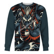 MahaloHomies Unisex Sweatshirt Dragon 3D Costumes