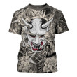 MahaloHomies Unisex T-shirt Oni Mask 3D Costumes