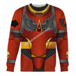 MahaloHomies Unisex Sweatshirt Pre-Heresy Blood Angels in Mark IV Maximus Power Armor 3D Costumes
