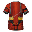 MahaloHomies Unisex T-shirt Pre-Heresy Blood Angels in Mark IV Maximus Power Armor 3D Costumes