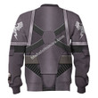 MahaloHomies Unisex Sweatshirt Pre-Heresy Black Templars in Mark IV Maximus Power Armor 3D Costumes