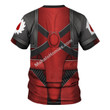 MahaloHomies Unisex T-shirt Pre-Heresy Flesh Tearers in Mark IV Maximus Power Armor 3D Costumes