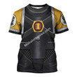 MahaloHomies Unisex T-shirt Pre-Heresy Imperial Fists in Mark IV Maximus Power Armor 3D Costumes