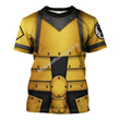 MahaloHomies Unisex T-shirt Pre-Heresy Imperial Fists in Mark II Crusade 3D Costumes