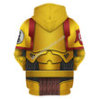 MahaloHomies Unisex Hoodie Imperial Fists Captain 3D Costumes