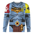 MahaloHomies Unisex Sweatshirt Space Wolves Captain 3D Costumes
