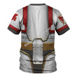 MahaloHomies Unisex T-shirt White Scars in Mark III Power Armor 3D Costumes