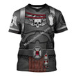 MahaloHomies Unisex T-shirt Iron Hands Captain 3D Costumes