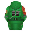 MahaloHomies Unisex Zip Hoodie Terminator Armor Salamanders 3D Costumes
