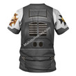 MahaloHomies Unisex T-shirt Terminator Armor Black Templars 3D Costumes