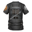 MahaloHomies Unisex T-shirt Raven Guard Indomitus Pattern Terminator Armor 3D Costumes