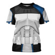 MahaloHomies T-shirt Captain Rex Star Wars 3D Costumes