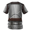MahaloHomies T-shirt Beskar Mandalorian Samurai 3D Costumes