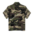 Mahalohomies Hawaiian Shirt Cat Camouflage 3D Apparel