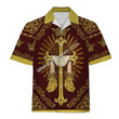 Mahalohomies Hawaiian Shirt The Christogram IHS 3D Apparel