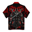 MahaloHomies Unisex Hawaiian Shirt Darth Vader Samurai 3D Apparel