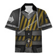 MahaloHomies Unisex Hawaiian Shirt The Iron Warriors Legion Colour Scheme 3D Costumes