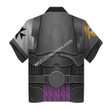 MahaloHomies Unisex Hawaiian Shirt Black Templars Captain 3D Costumes