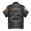 MahaloHomies Unisex Hawaiian Shirt Raven Guard Indomitus Pattern Terminator Armor 3D Costumes