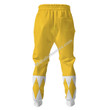Yellow Ranger Mighty Morphin Hockey Jersey