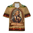 Mahalohomies Hawaiian Shirt Conquering Bear (Jr) Brulé Lakota 1899 3D Apparel