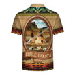 Mahalohomies Hawaiian Shirt Conquering Bear (Jr) Brulé Lakota 1899 3D Apparel