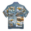 Mahalohomies Hawaiian Shirt WWII Messerschmitt Bf 109 Aircraft Aloha Print 3D Apparel