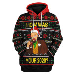 Merry Christmas Mahalohomies Unisex Christmas Sweater How Was Your 2020 3D Apparel
