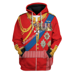 Mahalohomies Tracksuit Hoodies Pullover Sweatshirt Prince Philip, Duke of Edinburgh Historical 3D Apparel