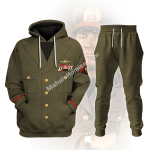Mahalohomies Tracksuit Hoodies Pullover Sweatshirt Benito Mussolini Historical 3D Apparel