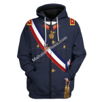 Mahalohomies Tracksuit Hoodies Pullover Sweatshirt Augusto Pinochet Historical 3D Apparel