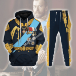 Mahalohomies Tracksuit Hoodies Pullover Sweatshirt Nicholas II of Russia Historical 3D Apparel