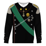 Mahalohomies Tracksuit Hoodies Pullover Sweatshirt Victor Emmanuel III King of Italy Historical 3D Apparel