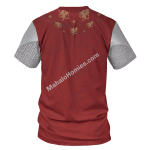 Mahalohomies Tracksuit Hoodies Pullover Sweatshirt King Arthur Historical 3D Apparel