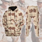 Mahalohomies Tracksuit Hoodies Pullover Sweatshirt The Gulf War The Citadel Desert Historical 3D Apparel