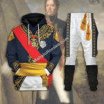 Mahalohomies Tracksuit Hoodies Pullover Sweatshirt Louis Nicolas d'Avout Historical 3D Apparel