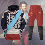 Mahalohomies Tracksuit Hoodies Pullover Sweatshirt Jozef Poniatowski Historical 3D Apparel