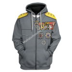 Mahalohomies Tracksuit Hoodies Pullover Sweatshirt Erich Ludendorff Historical 3D Apparel