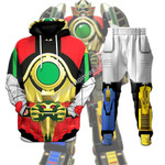 MahaloHomies Unisex Tracksuit Hoodies Legacy Thunderzord Megazord 3D Costumes