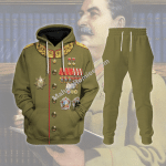Mahalohomies Tracksuit Hoodies Pullover Sweatshirt Joseph Stalin Historical 3D Apparel